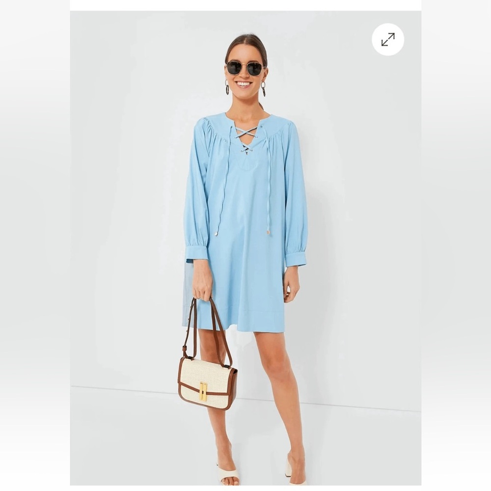NWOT Tuckernuck size S Robbie dress in baby blue